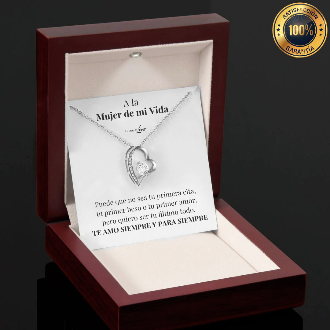 Collar Amor-Eterno para mi Amor (con carta especial)