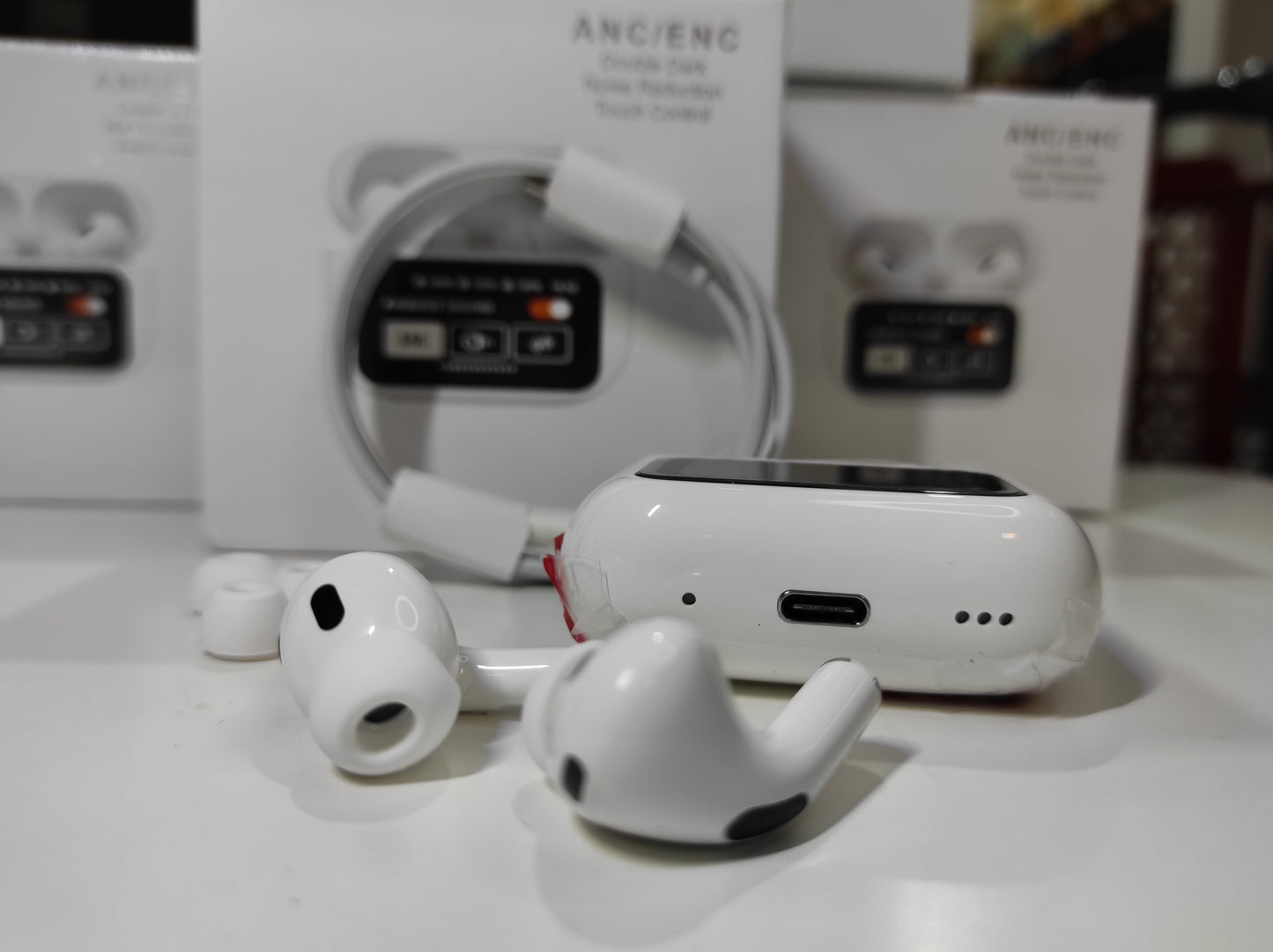 Airpods PRO con pantalla y Cancelación de Ruido oferta