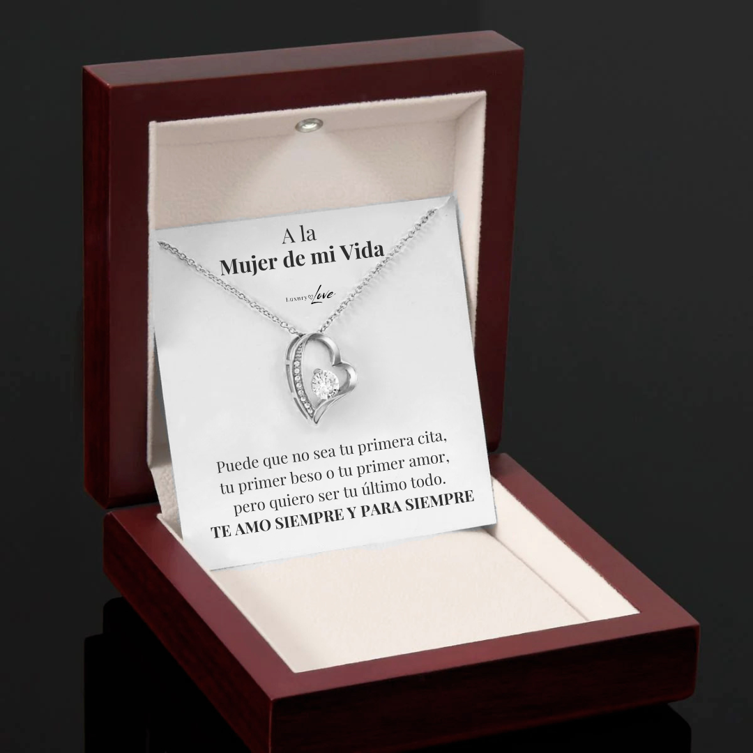 Collar Amor-Eterno para mi Amor (con carta especial)