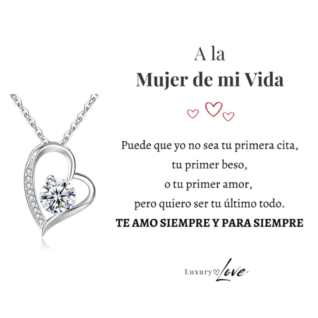 Collar Amor-Eterno para mi Amor (con carta especial)