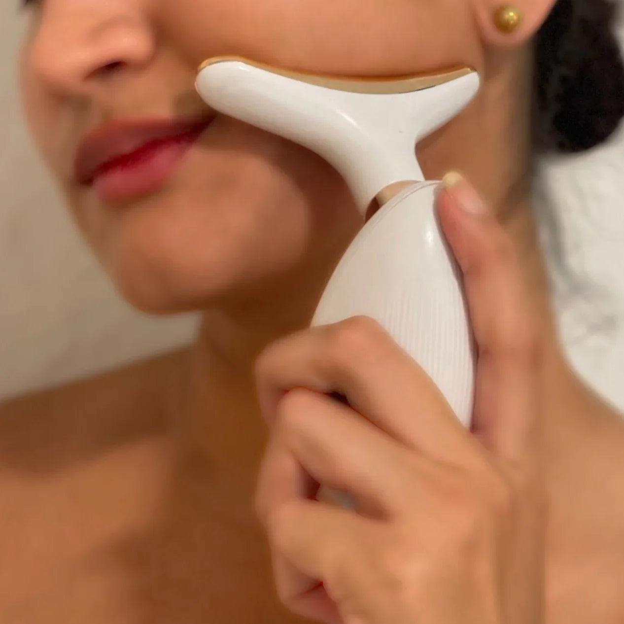 Pack Lifting Facial | Crema Antiedad y Masajeador