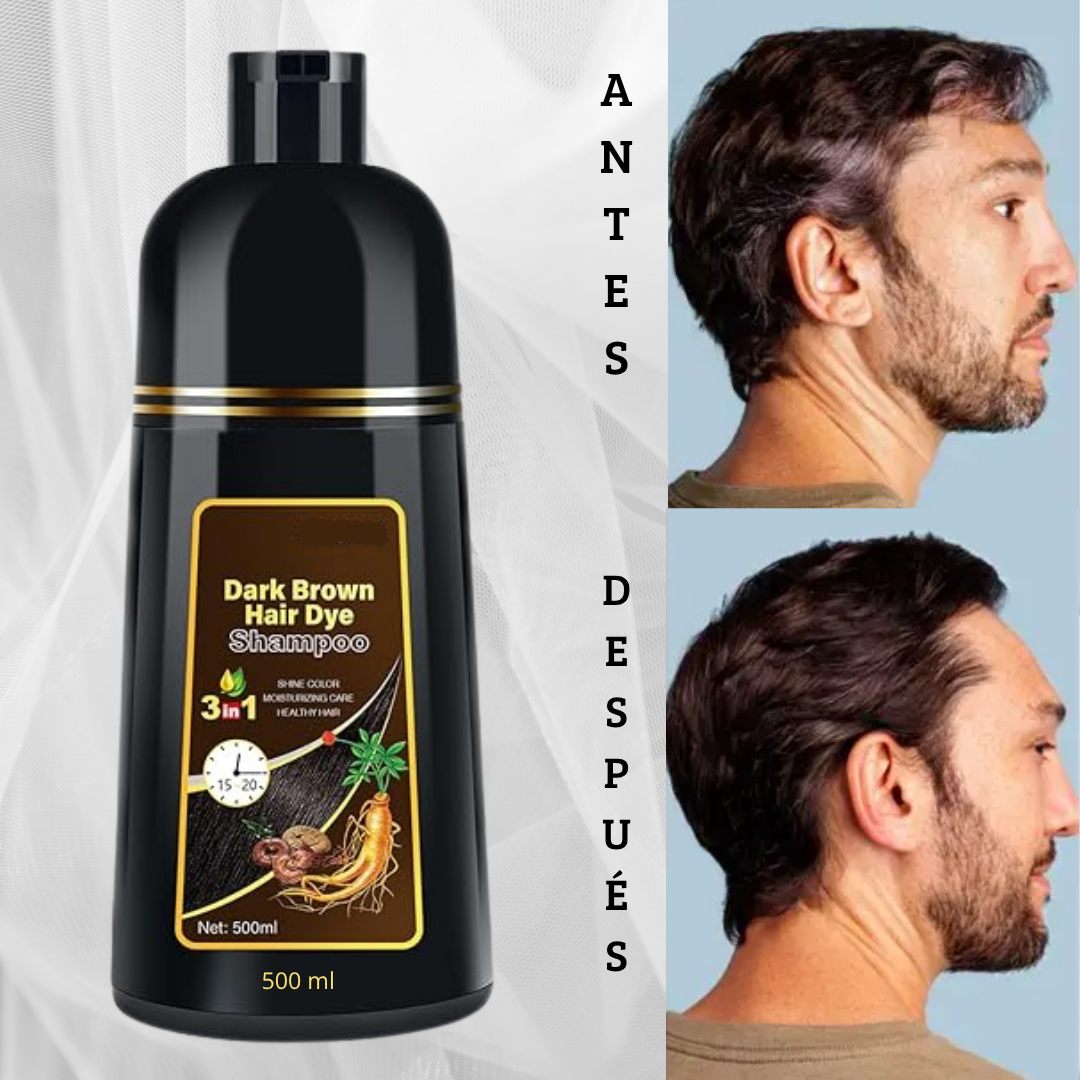 2x1 Champú AntiCanas 500ml / DESPÍDETE DE LAS CANAS EN TAN SOLO 5 DÍAS!