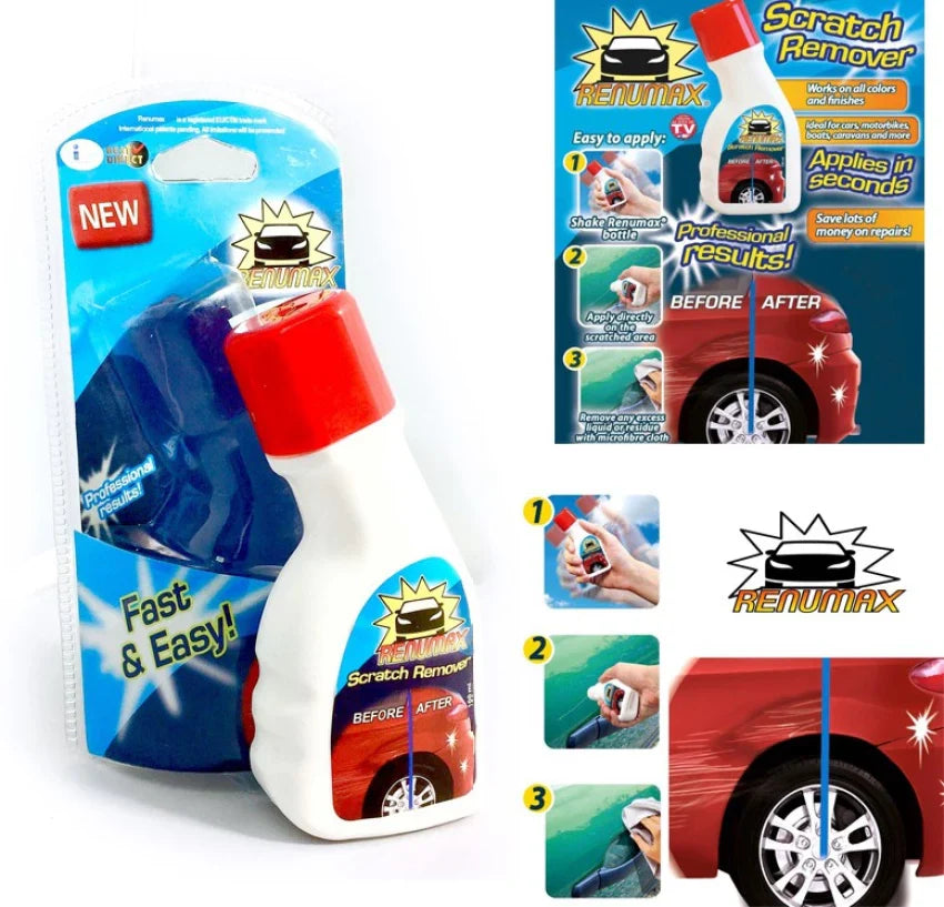 Renumax™  Cera para reparación de arañazos de coche