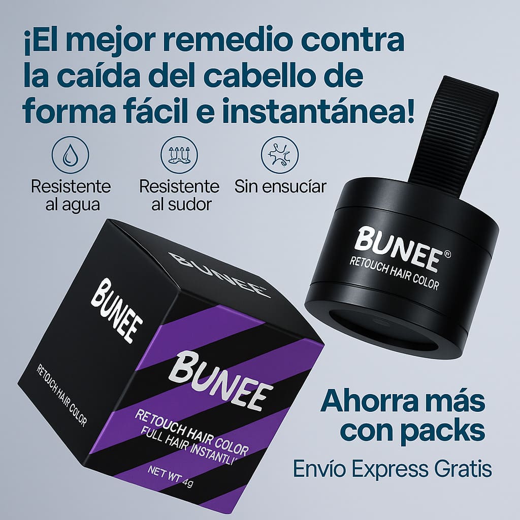BUNEE  — Camuflaje capilar profesional