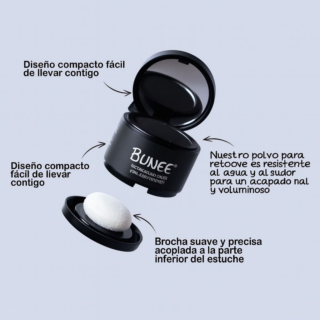 BUNEE  — Camuflaje capilar profesional
