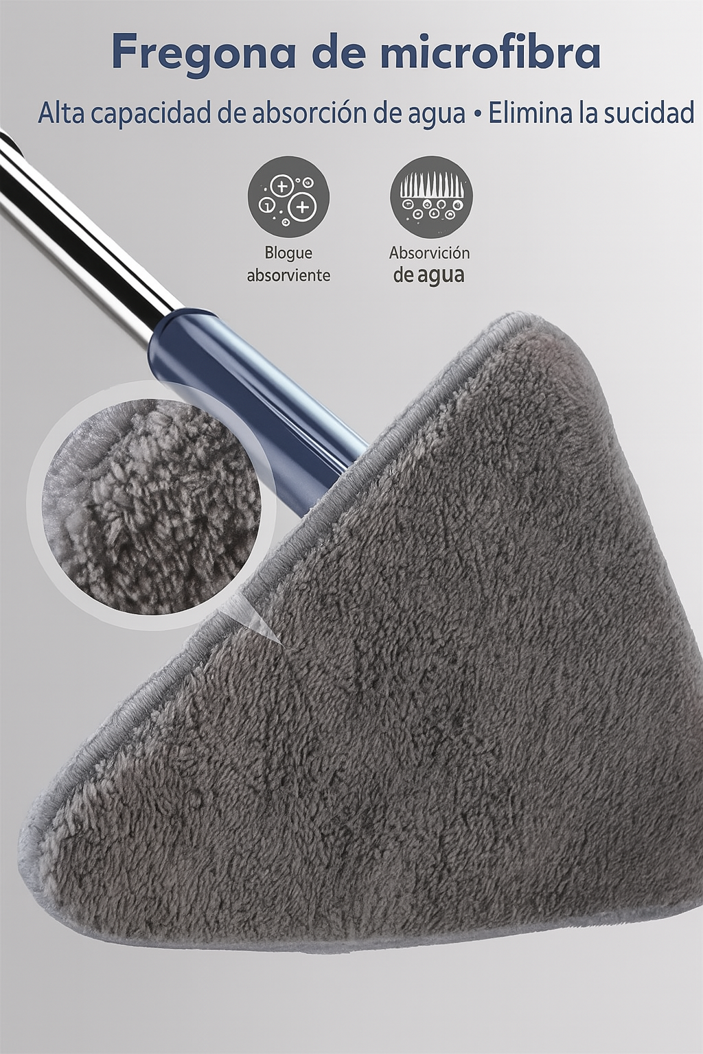 CleanTwist™ Fregona autoescurrible, limpieza sin esfuerzo + 10 recambios GRATIS