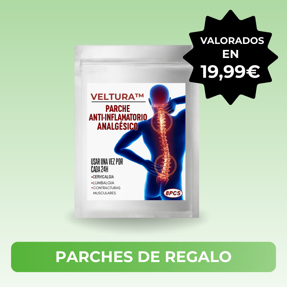 Corrector de Postura AlignPro Veltura™ + Parches Alivio del Dolor (GRATIS) - Edición Limitada