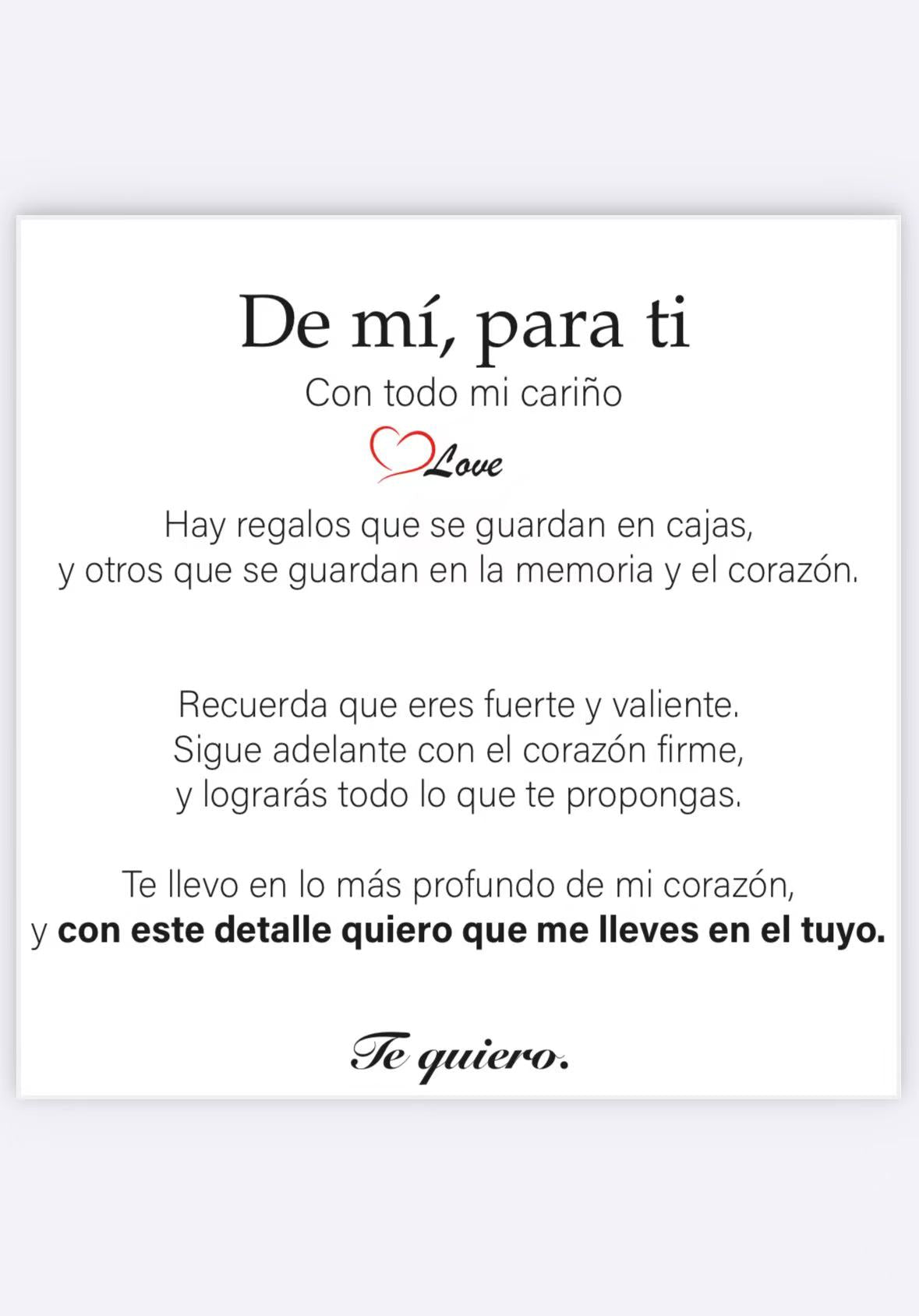 Collar Universo® para mi Amor (con Nota dedicada a escoger)