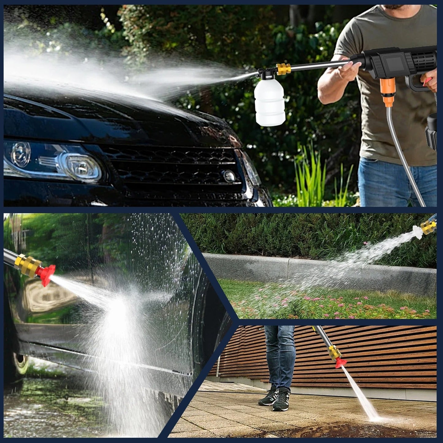 TurboWash™ Pistola de Agua Alta Presión Portable ¡¡LIQUIDACION POR CIERRE!!